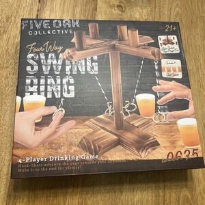 4 Player Swing Ring Table Game‎ Night NEW Party 21st Bachelor Girls Weekend 21+